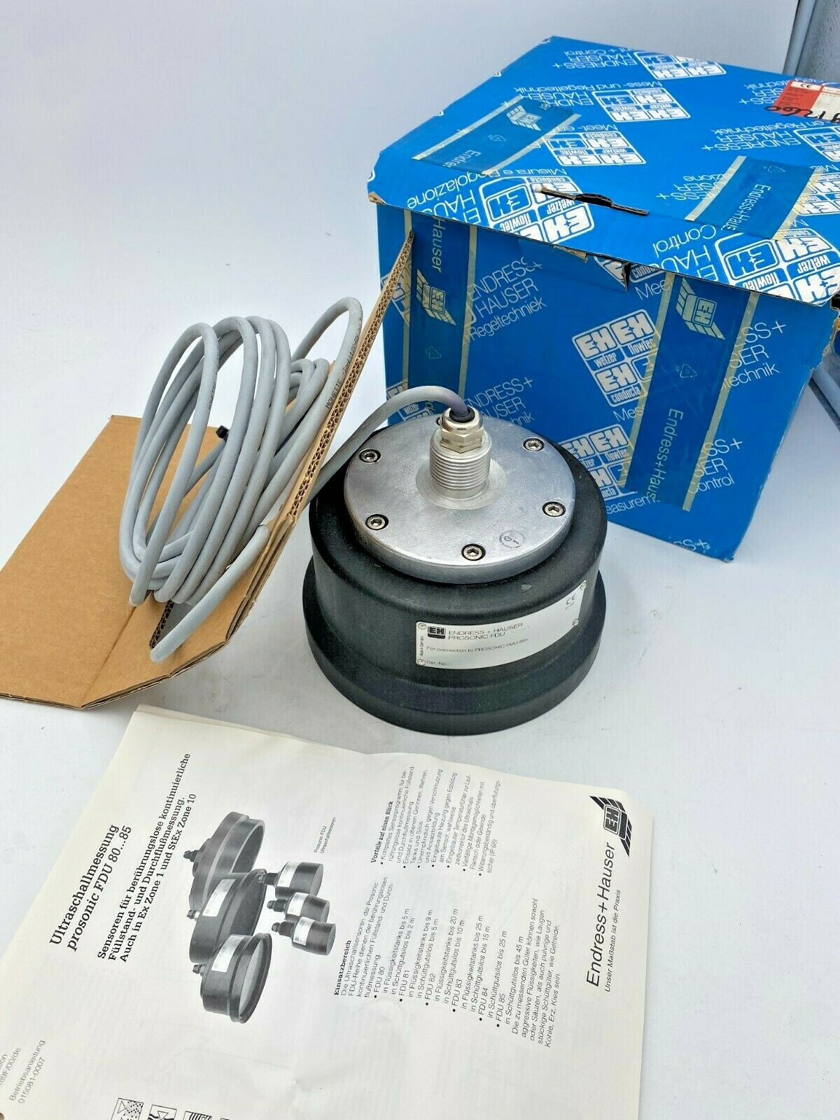 ENDRESS & HAUSER FDU83-RG1 Prosonic ULTROSONIC SENSOR FDU
