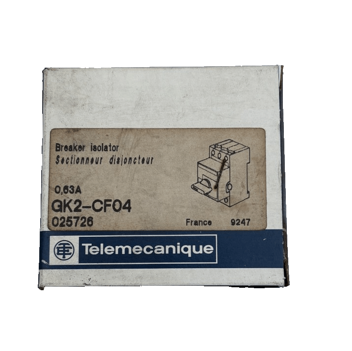 TELEMECANIQUE GK2 - CF04 025726 SECTIONNEUR DISJONCTEUR x1 - KLR Automation