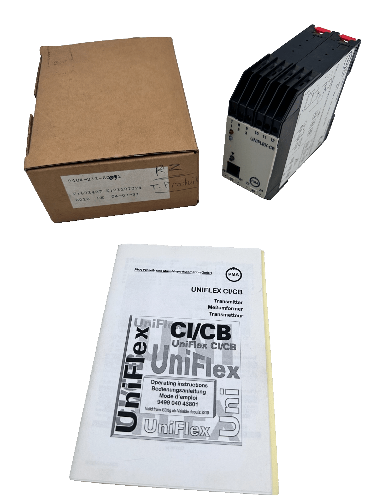 UNIFLEX CB 940421180091 TRANSMETTEUR DE TEMPERATURE - KLR Automation