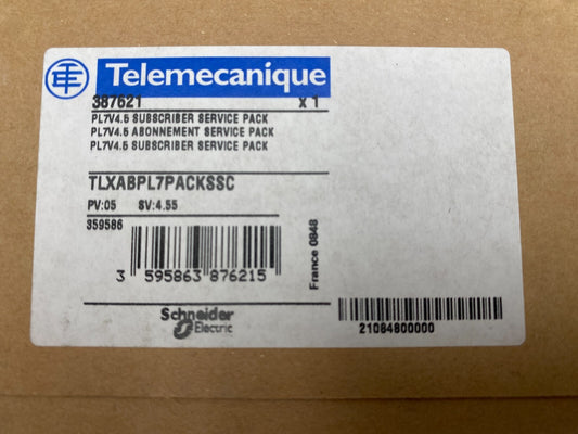 TELEMECANIQUE TLXABPL7PACKSSC PL7V4.5 ABONNEMENT SERVICE PACK PV 05 SV 4.55