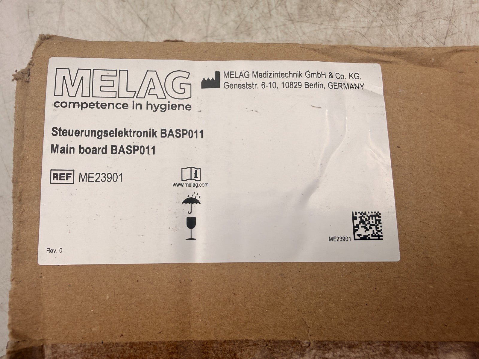 MELAG Control Board BASP011 / CPUM011 – ME23901 – Carte électronique autoclave – - KLR Automation