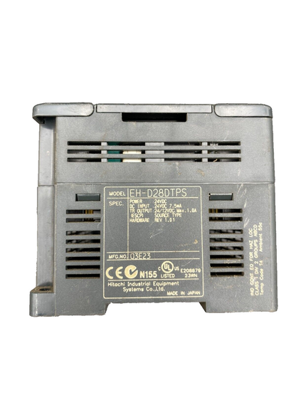 HITACHI EH-D28DTPS PROGRAMMABLE CONTROLLER 24VDC