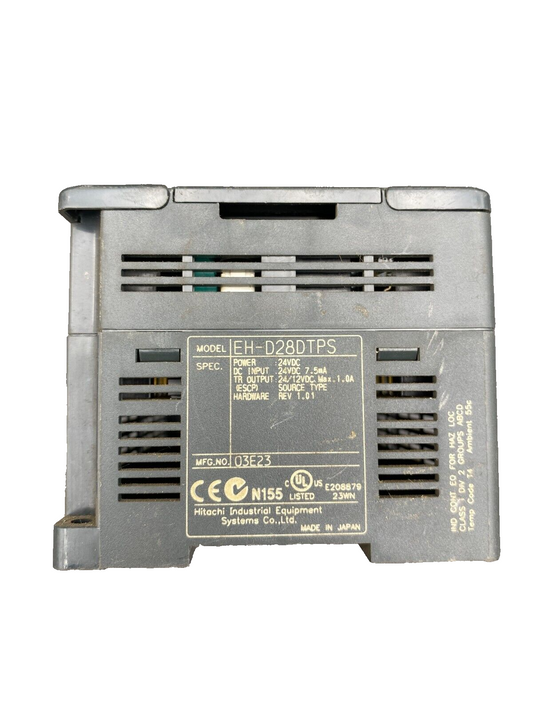 HITACHI EH-D28DTPS PROGRAMMABLE CONTROLLER 24VDC