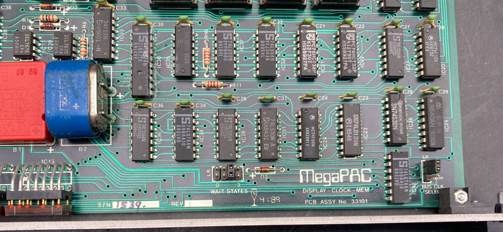 MEGAPAC DIS 33101 PCB BOARD x1pc