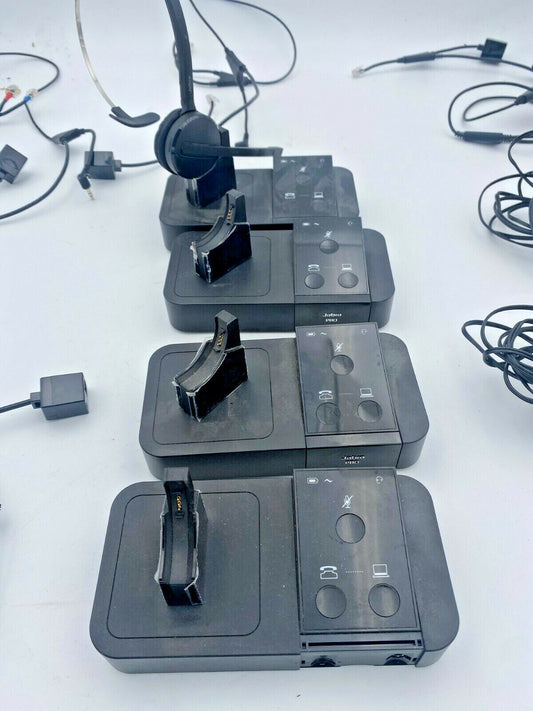 4 x Jabra PRO type 9400BS + 1 casque D6F + 2 alim + cable