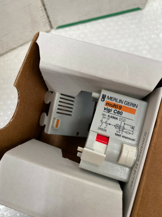 Merlin Gerin Schneider multi 9 vigi c60 26509