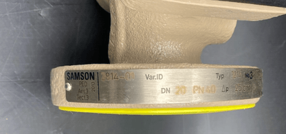 SAMSON 5825 - 10 1061841.03 MODELE 2770 + SAMSON 2814 - 01 DN20 PN40 TYPE 3214 - KLR Automation