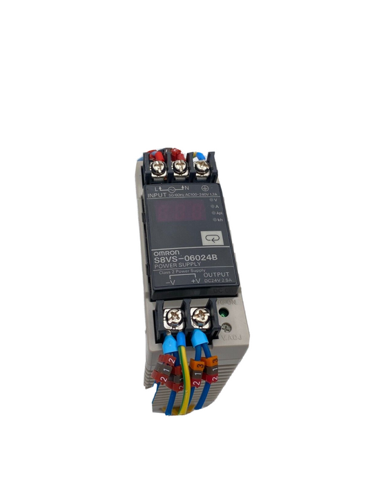 OMRON S8VS-06024B CLASS 2 POWER SUPPLY MODULE