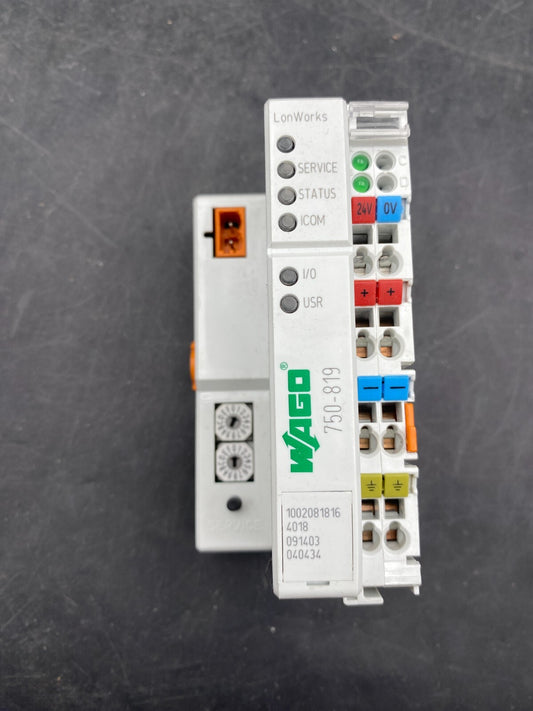 WAGO I/O SYSTEM 750819 CONTROLLER BACNET/IP