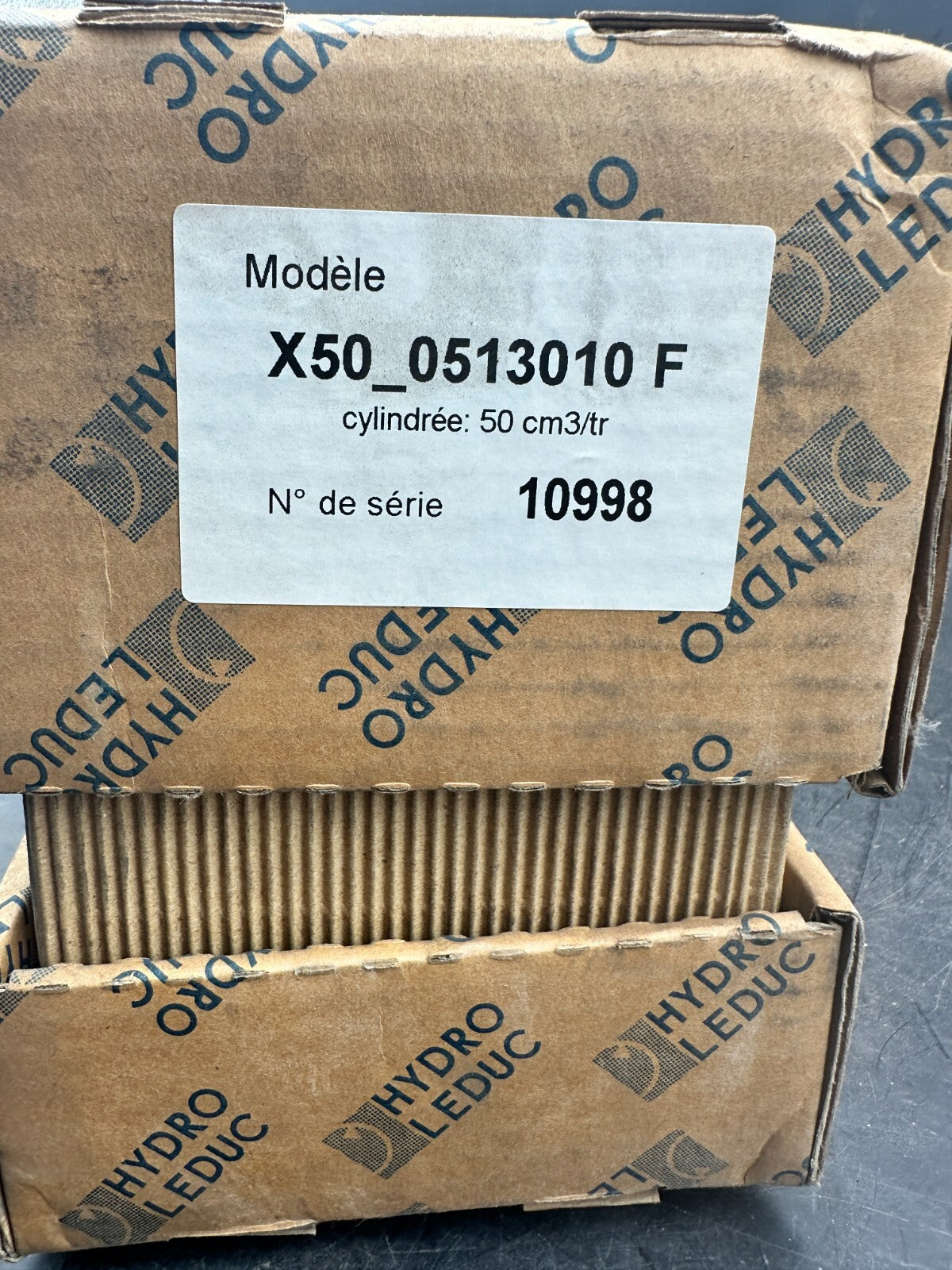 HYDRO LEDUC HYDRAULIC PUMP X50 0513010 F cylindrée: 50 cm3/tr