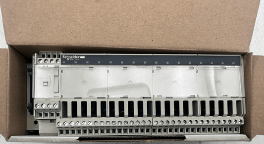 SCHNEIDER ELECTRIC ABE7S16E2M0 MODICON 054628 SOLID STATE RELAYS BASE 2 DECKS - KLR Automation