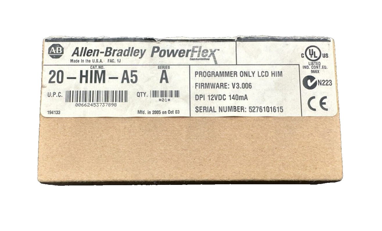 ALLEN-BRADLEY 20-HIM-A5 SERIE A V3.006