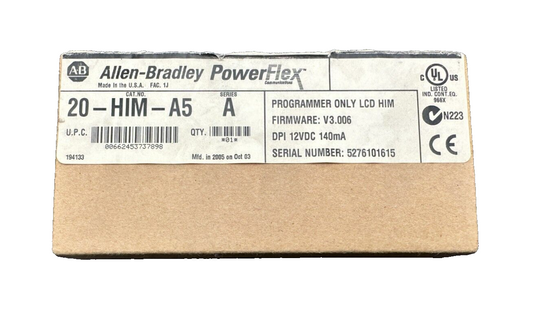 ALLEN-BRADLEY 20-HIM-A5 SERIE A V3.006