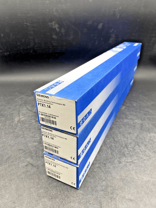LOT OF 3 SIEMENS PTX1.14 I/O BAR SET FOR 14 MODULES - KLR Automation
