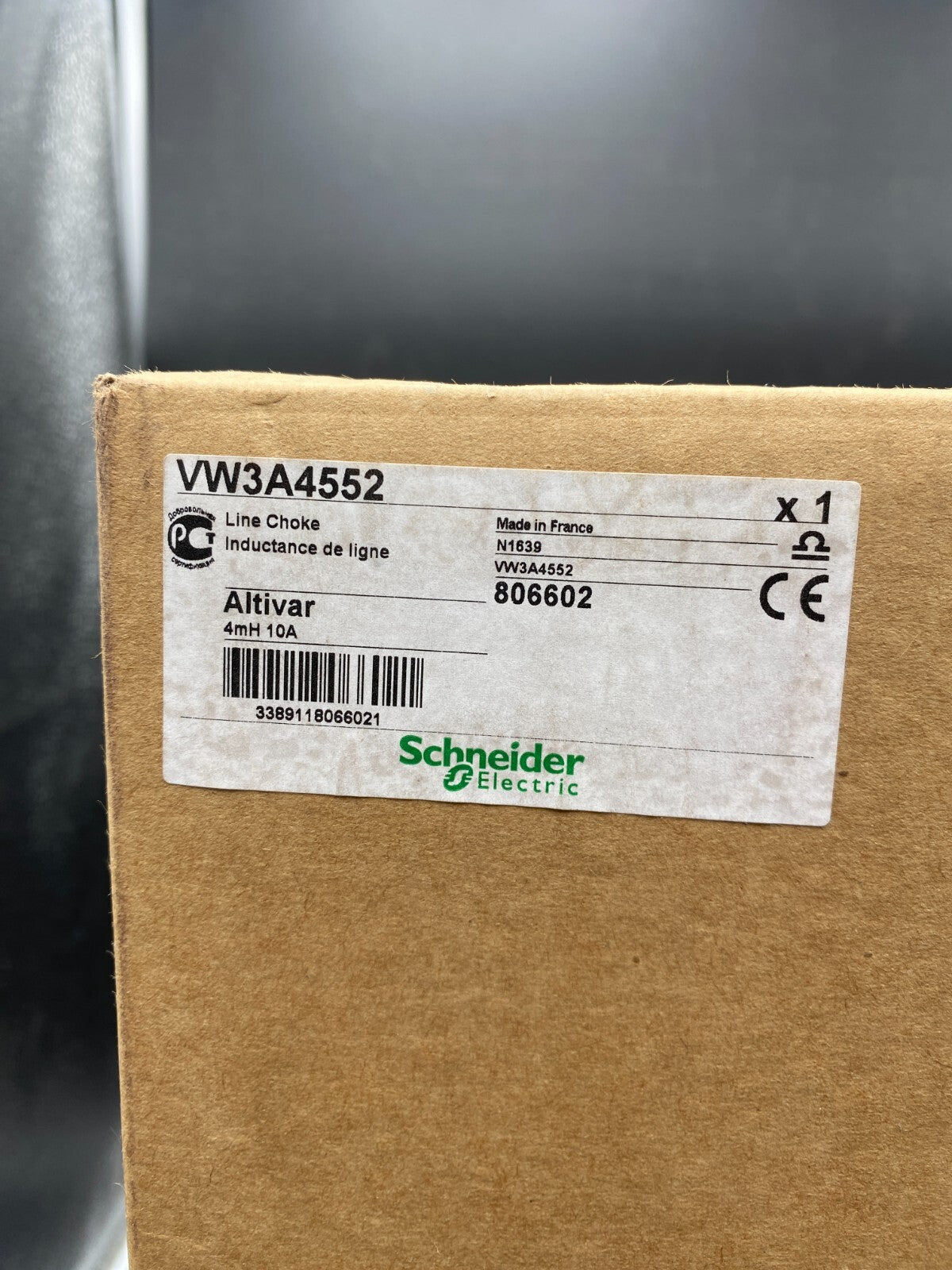 1pc x SCHNEIDER ELECTRIC VW3A4552 LINE CHOKE - KLR Automation