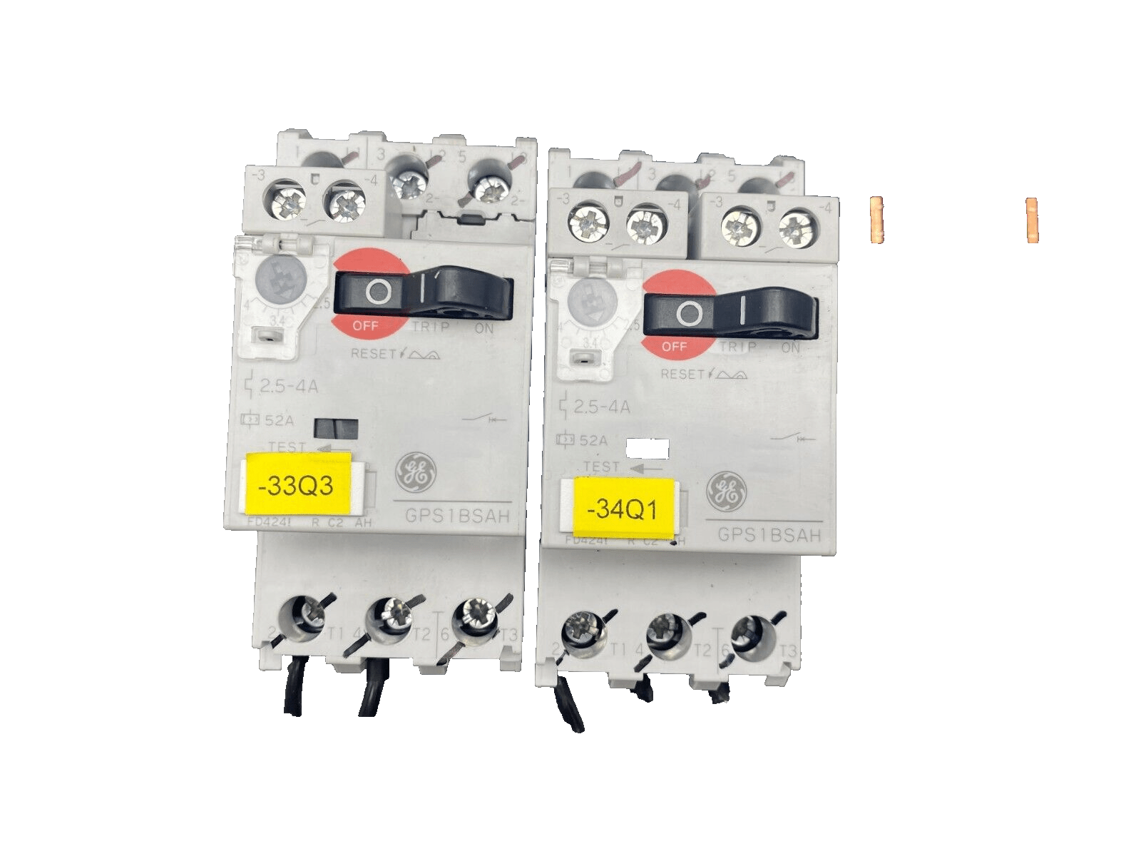GENERAL ELECTRIC GPS1BSAH MOTOR STARTER x1pc - KLR Automation