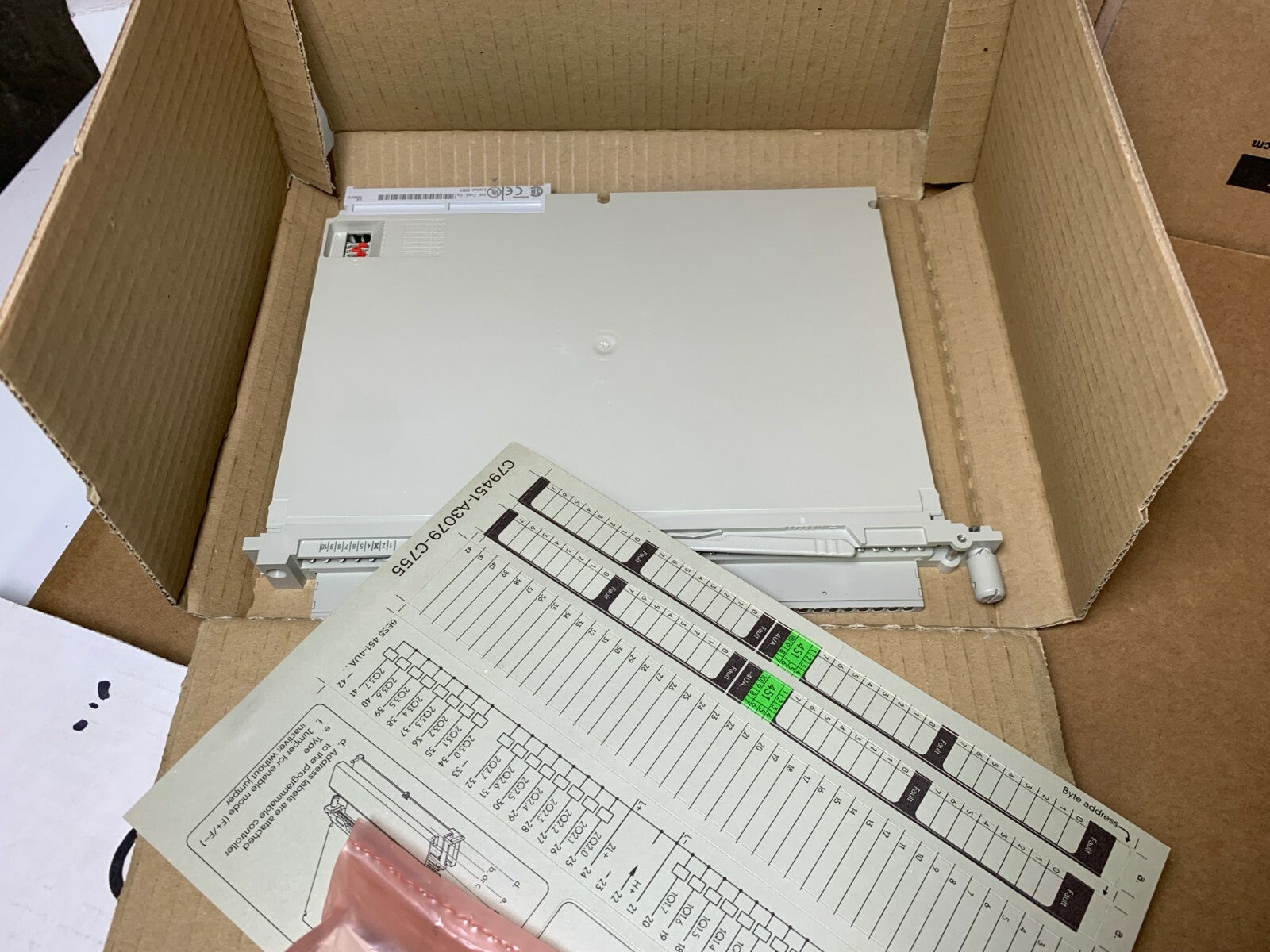 1 x SIEMENS SIMATIC S5 6ES5451 - 4UA14 new + 6es5 498 - 1AA71 - KLR Automation