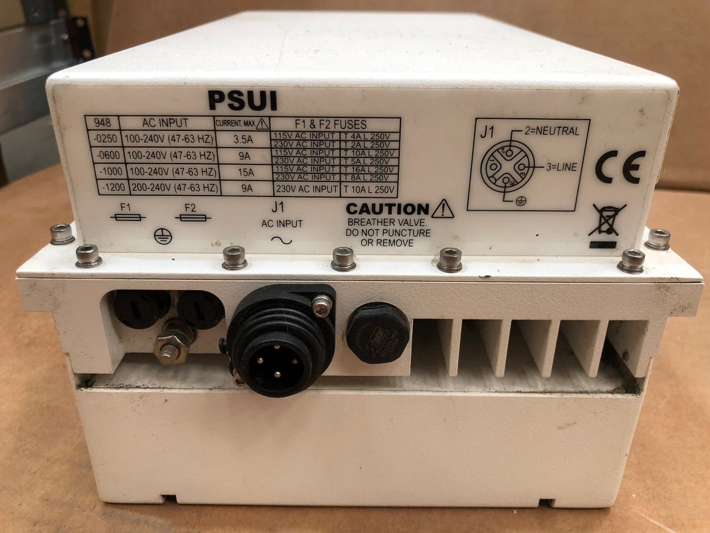 Terrasat PSUI - 948 - 0600 600W Alimentation extérieure BUC - KLR Automation