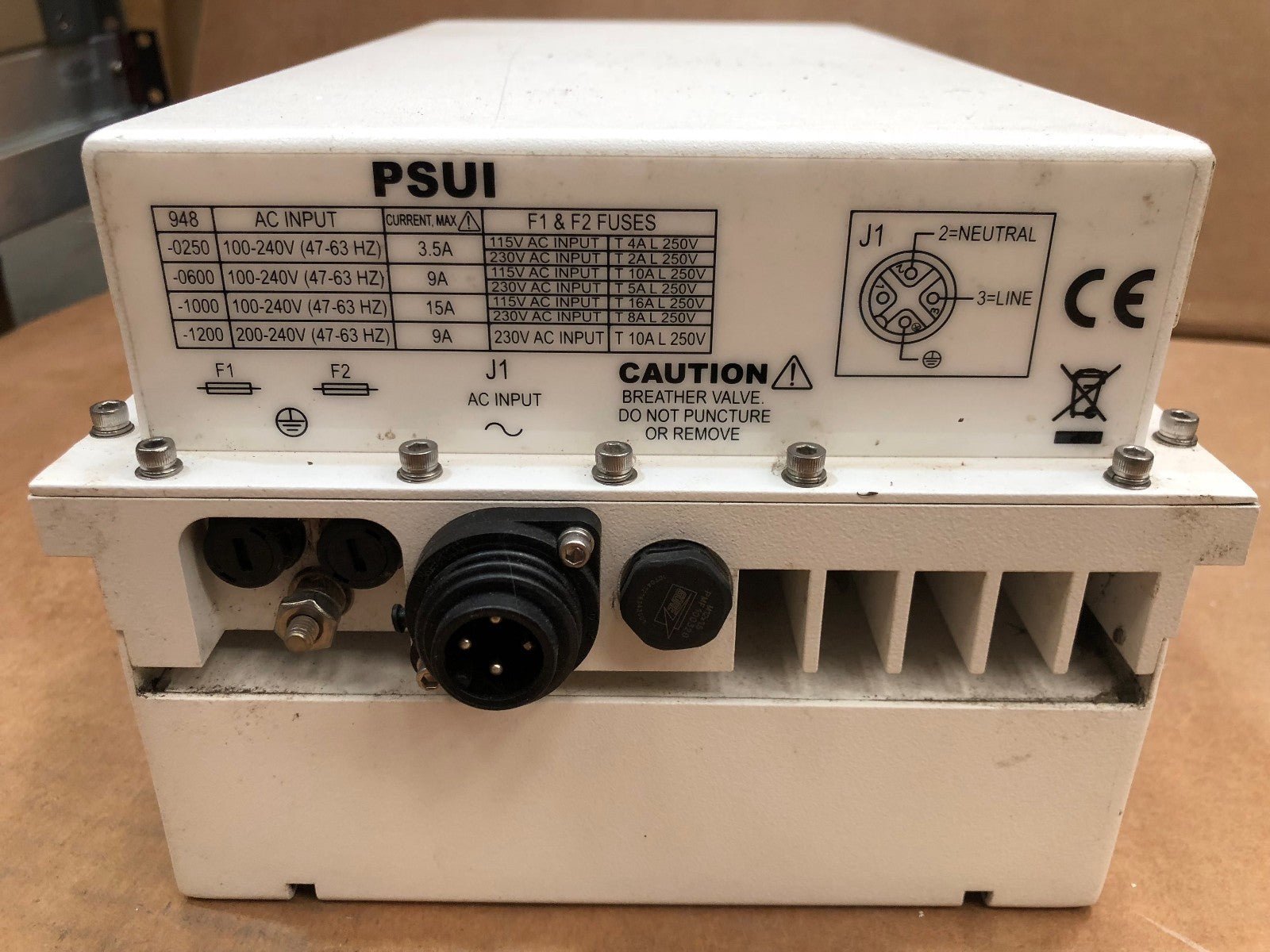 Terrasat PSUI - 948 - 0600 600W Alimentation extérieure BUC - KLR Automation