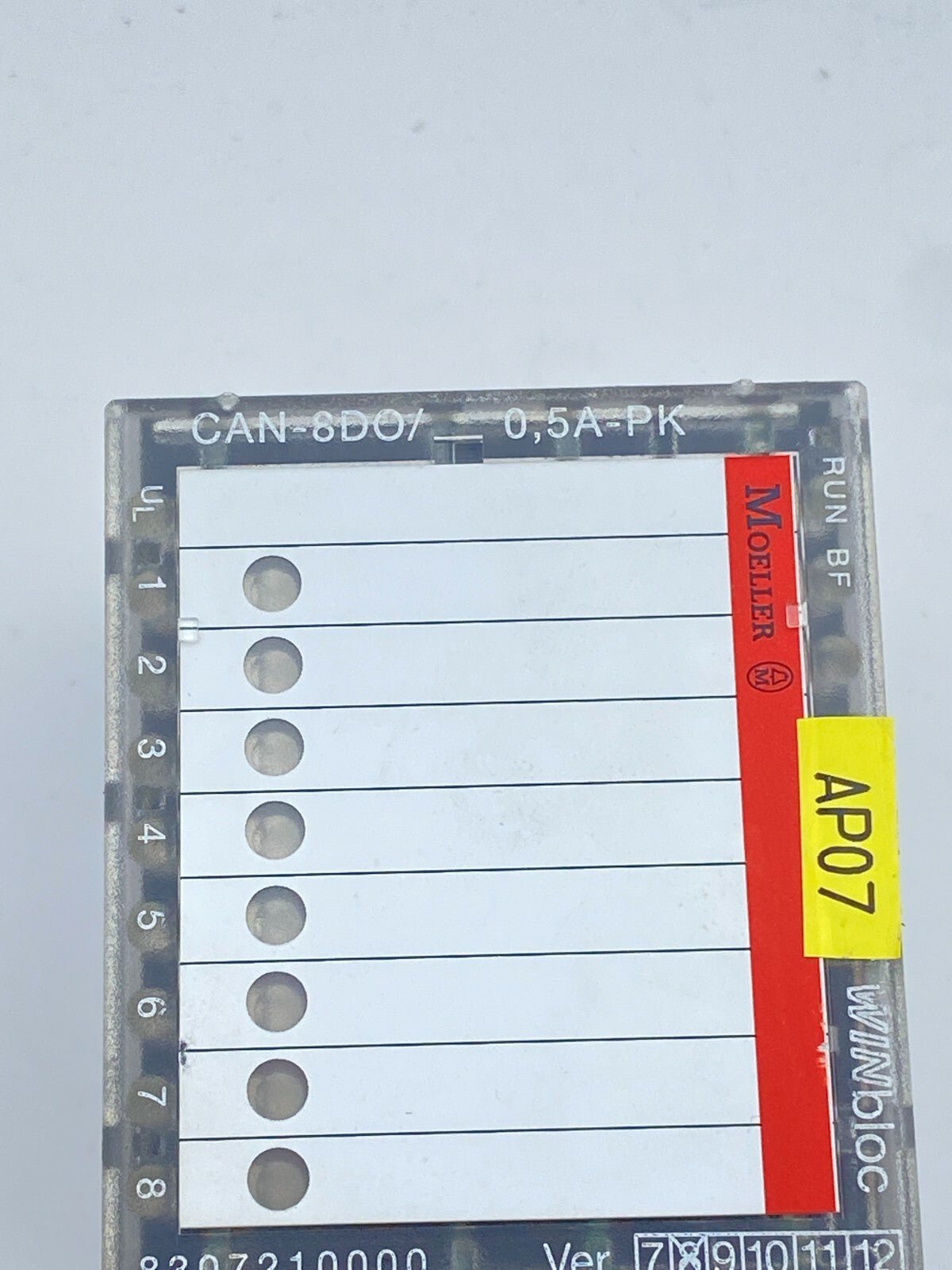 1pc x WEIDMULLER MOELLER WINbloc CAN–8DO/ 0,5A - PK 8307210000 - KLR Automation