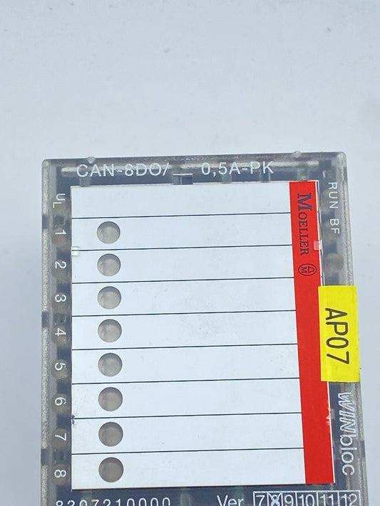 1pc x WEIDMULLER MOELLER WINbloc CAN–8DO/ 0,5A - PK 8307210000 - KLR Automation