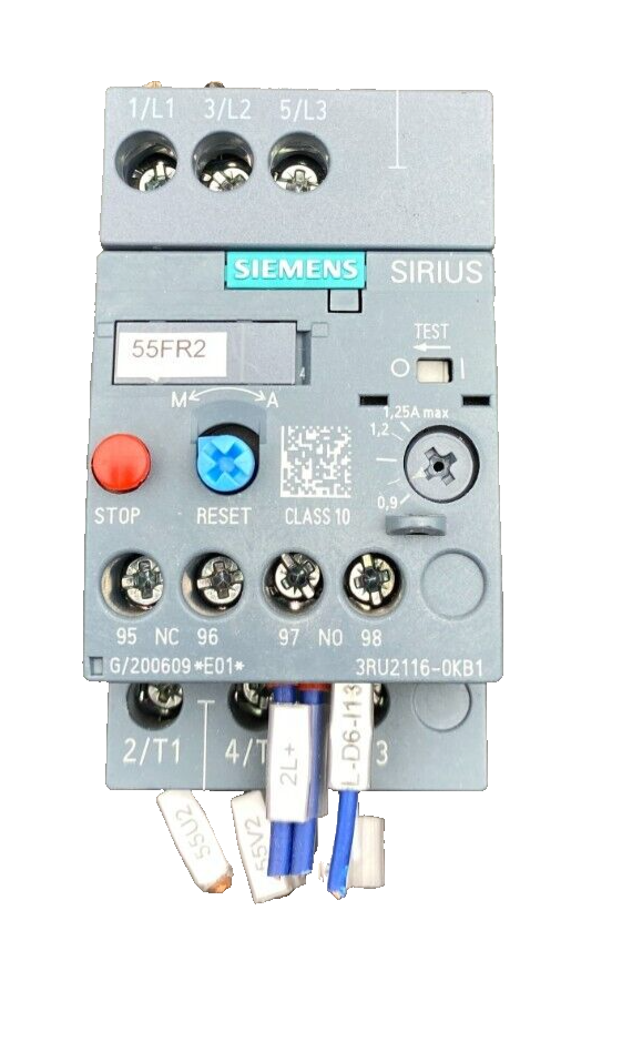 SIEMENS 3RU2116-0KB1 CIRCUIT BREAKER x2pc