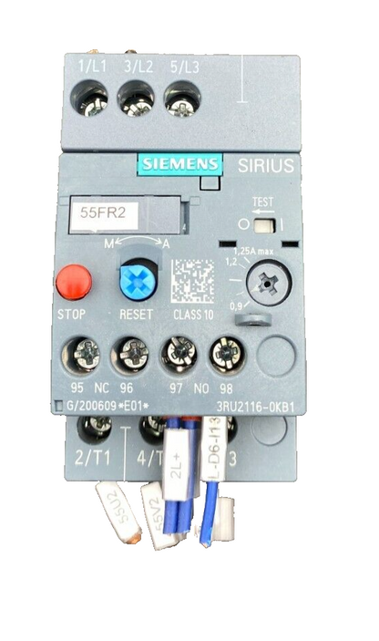 SIEMENS 3RU2116-0KB1 CIRCUIT BREAKER x2pc