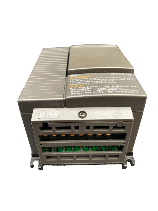 FUJI ELECTRIC FVR E7S FVR002E7S - 2SZ 200 - 230V 0.75 kVA - KLR Automation