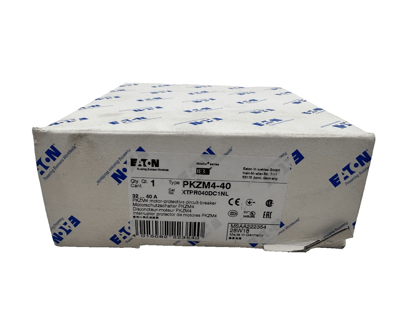 EATON PKZM4 - 40 DISJONCTEUR MOTEUR PKZM4 32 - 40 A - KLR Automation