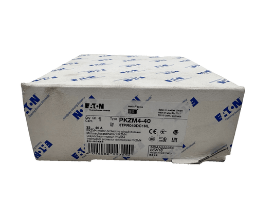 EATON PKZM4 - 40 DISJONCTEUR MOTEUR PKZM4 32 - 40 A - KLR Automation