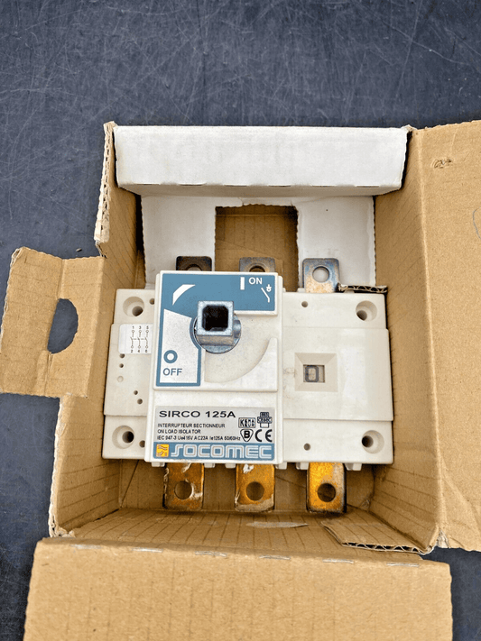 SOCOMEC 26003014 INTER SIRCO 3 X 125A 90D CDE FRONTALE - KLR Automation