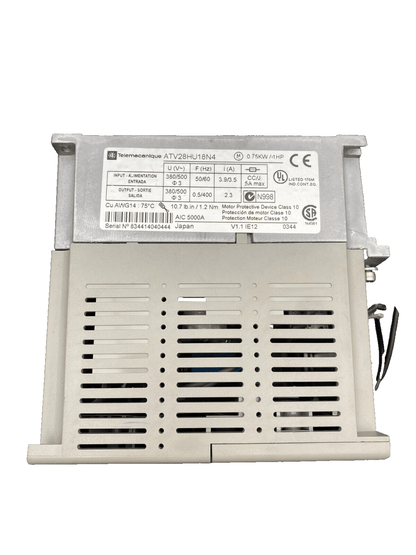 TELEMECANIQUE ATV28HU18N4 ALTIVAR 28 0.75kW/1HP 380V/500V VARIATEUR DE FREQUENCE - KLR Automation
