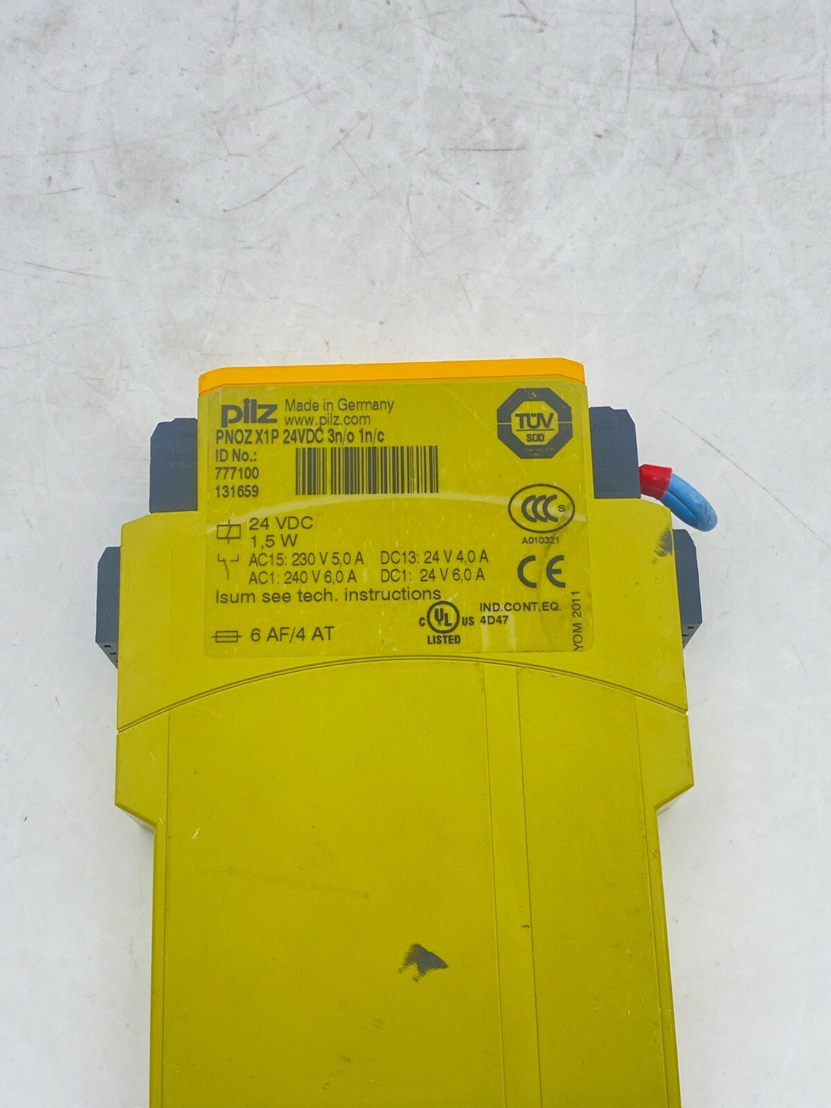 1pc. x Relais de sécurité DC PNOZ X1P 777100 Pilz - KLR Automation