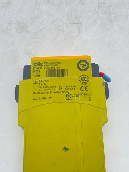 1pc. x Relais de sécurité DC PNOZ X1P 777100 Pilz - KLR Automation