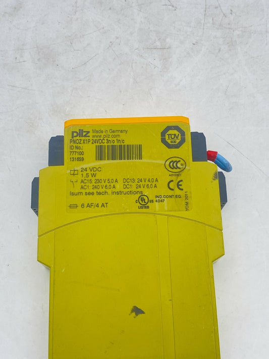 1pc. x Relais de sécurité DC PNOZ X1P 777100 Pilz - KLR Automation