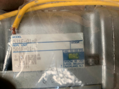 Mac Valve 531F-01-2 New Old Stock