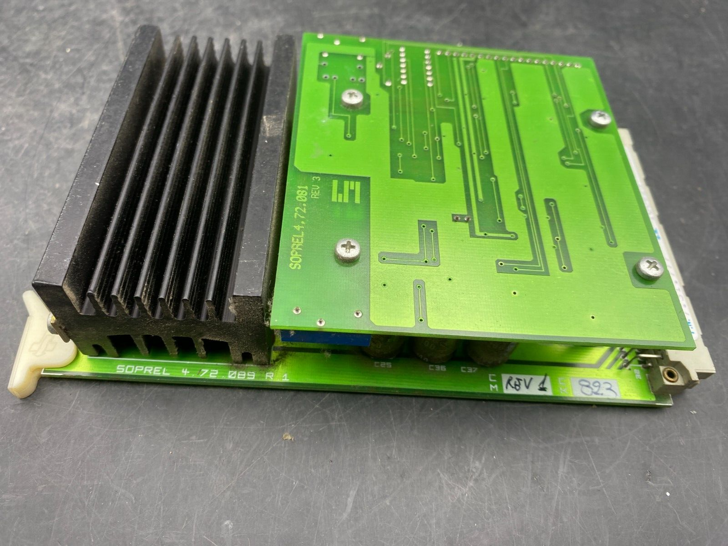 1 pc x SOPREL 4.72.081 REV3 P.N. 7.31.777 DC SERVO DRIVE