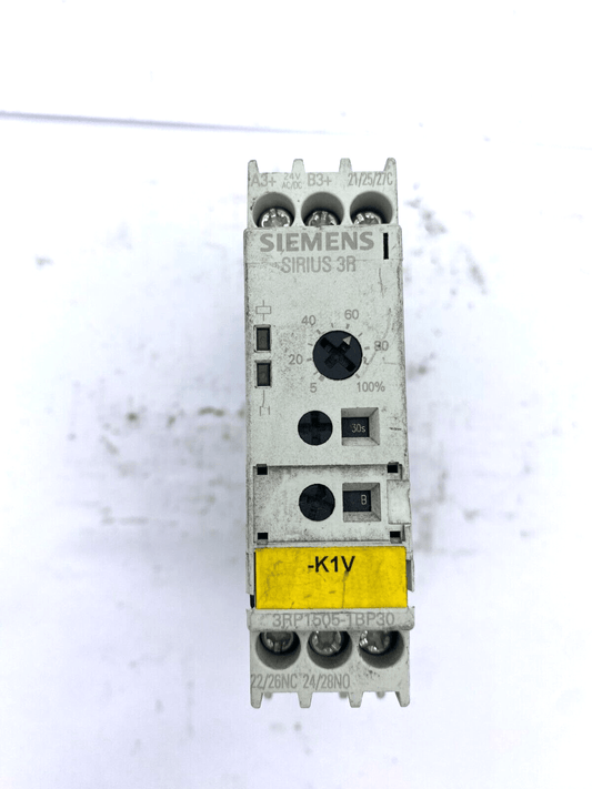 1pc x SIEMENS SIRIUS 3R 3RP1505 - 1BP30 TIMER RELAY - KLR Automation