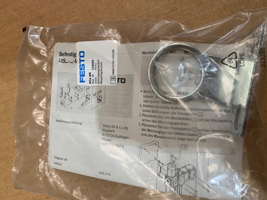 2x  FESTO 529555 MS4-FRM-1/4     + 2x   MS4-FRM-1/4 529555