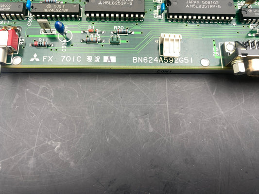 MITSUBISHI FX701C BN624A592G51 CIRCUIT BOARD