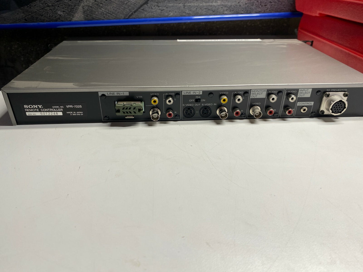 Sony Remote Controller Vpr-722s