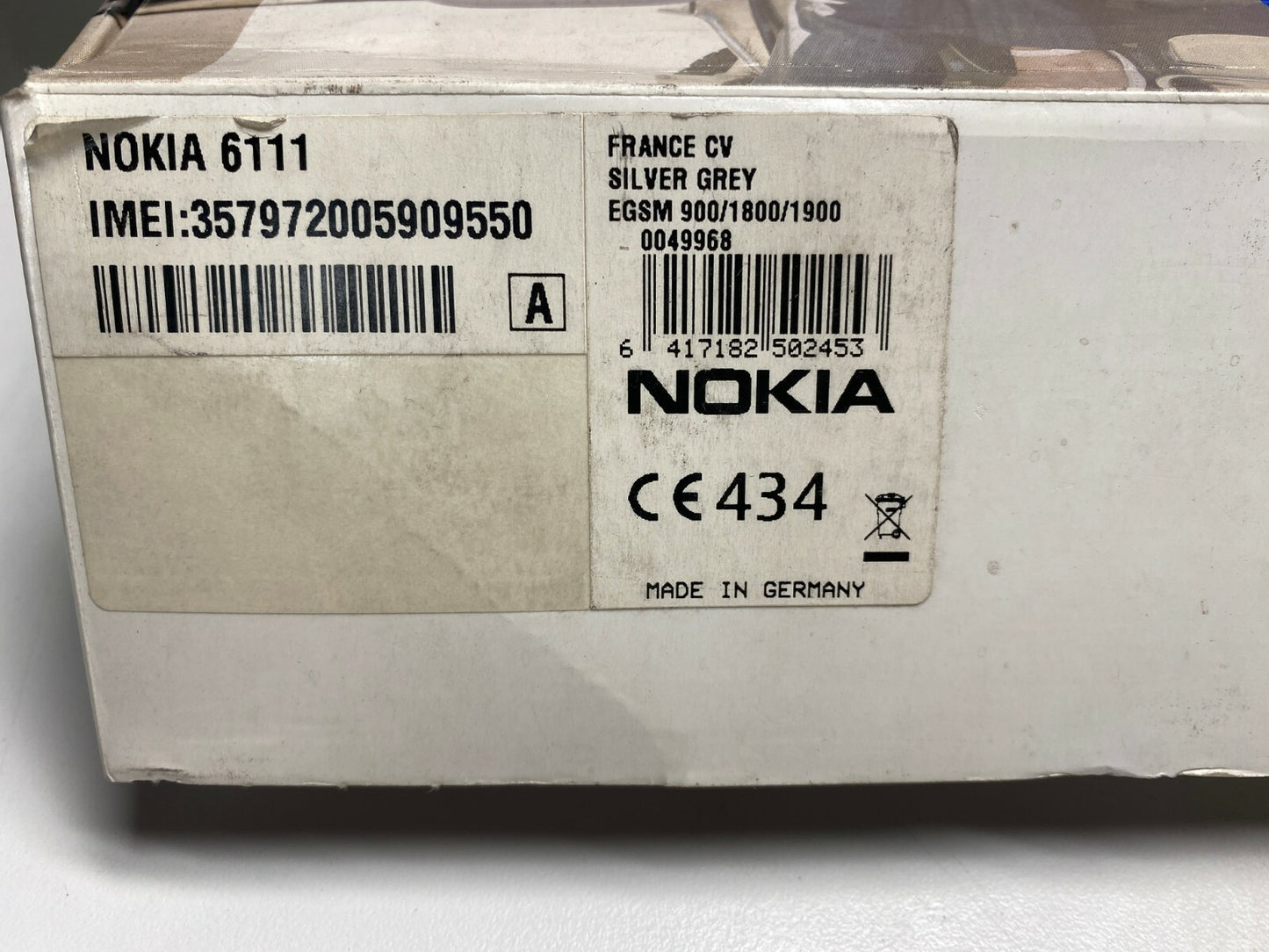 Nokia 6111 Mobile Phone Old Stock Rare collectors Mobile Phone Cell 