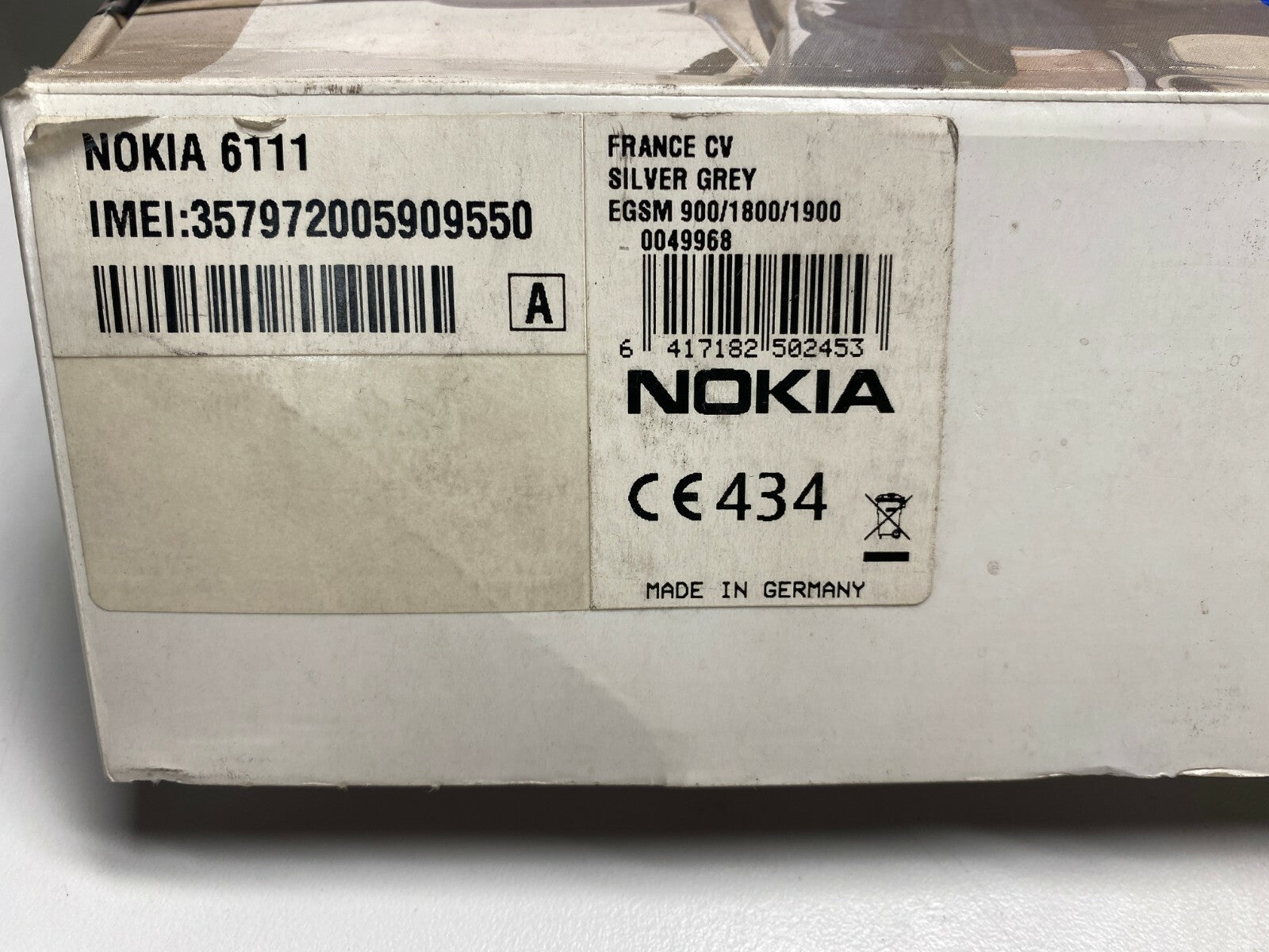 Nokia 6111 Mobile Phone Old Stock Rare collectors Mobile Phone Cell 