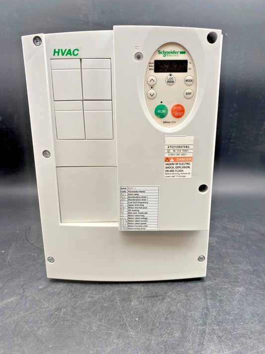 SCHNEIDER ELECTRIC ATV212W075N4 0.75KW-1HP 380/480V