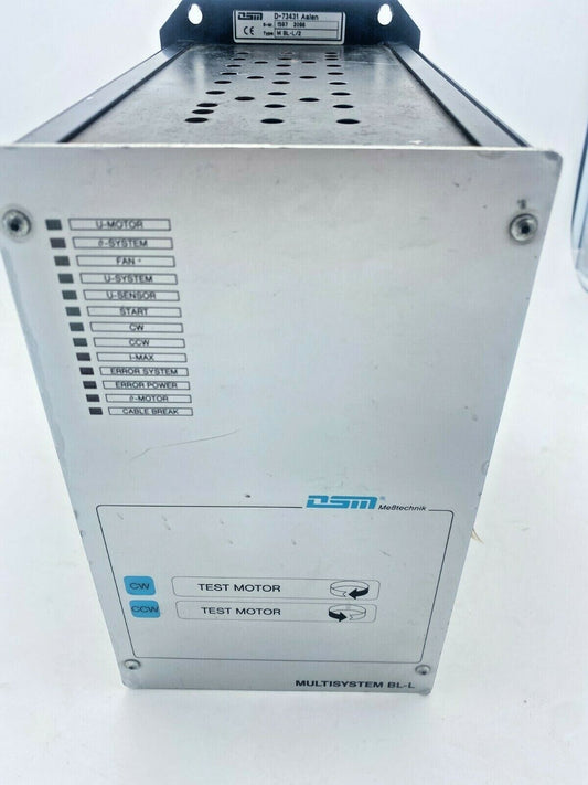 MULTISYSTEM BL-L MBL-L/2  Motor Test