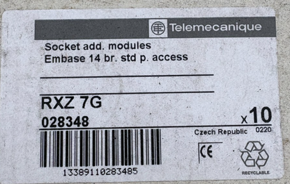 TELEMECANIQUE EMBASE RXZ 7G x1