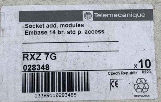 TELEMECANIQUE EMBASE RXZ 7G x1