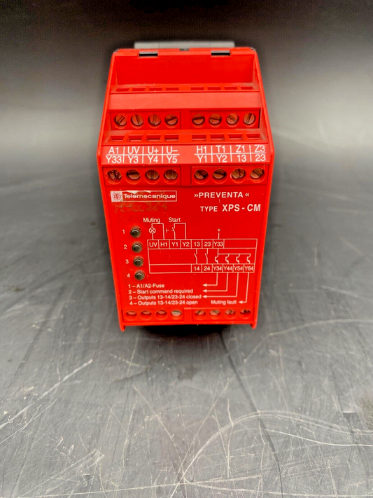TELEMECANIQUE PREVENTA XPS-CM XPSCM1144 SAFETY RELAY