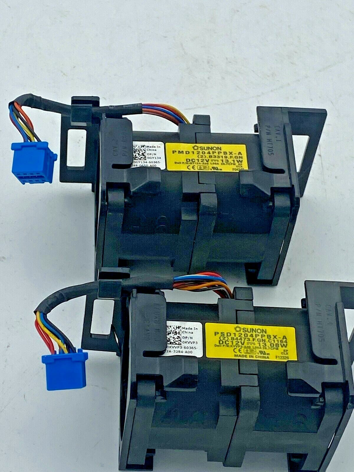 2 x PSD1204PPBX-A 12 V 13.08 W Server Sunon