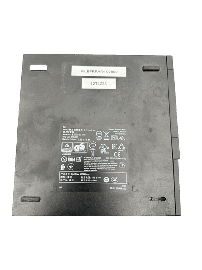 DELL OPTIPLEX 3070 D10U D10U003 INTEL CORE I5 9GEN +ALIMENTATION - KLR Automation